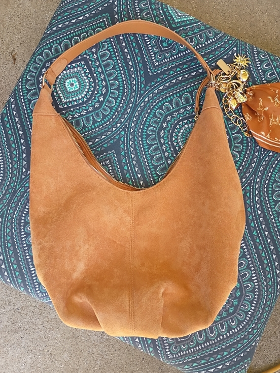 Handbags - Universal Threads Suede Hobo Shoulder Bag in Tan